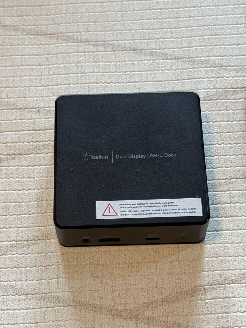 Belkin USB-Cデュアルディスプレイドッキングステーション