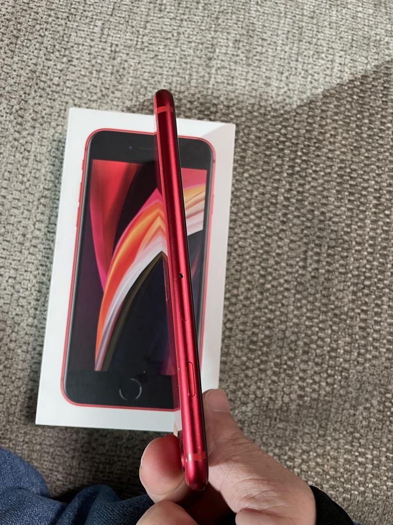 Apple iPhone SE (第2世代) 赤 64GB バッテリー86% 美品☆Apple iPhone SE (第2世代) 赤 64GBバッテリー86%
