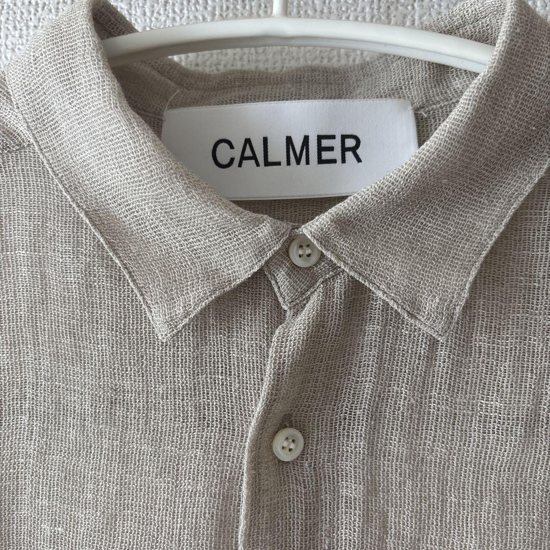 Plage 【CALMER】別注 BandCollar シャツ ブラウス