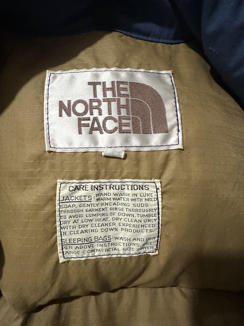 THE NORTH FACE ダウンベスト　茶タグ　70s 80s
