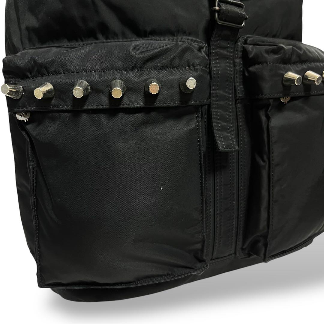 美品✨PORTER SWAGGER スワッガー バックパック スタッズ 黒