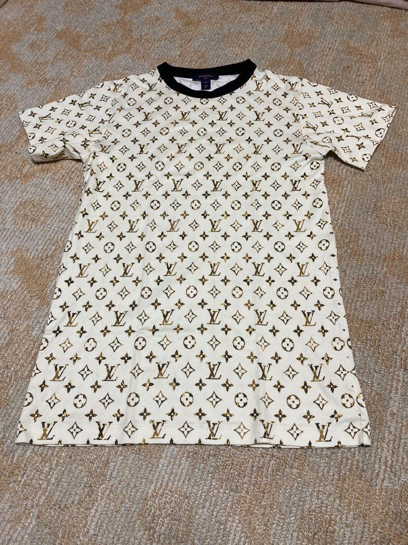 ルイヴィトン ロゴプリント 半袖Tシャツ モノグラム パイソン 23SS