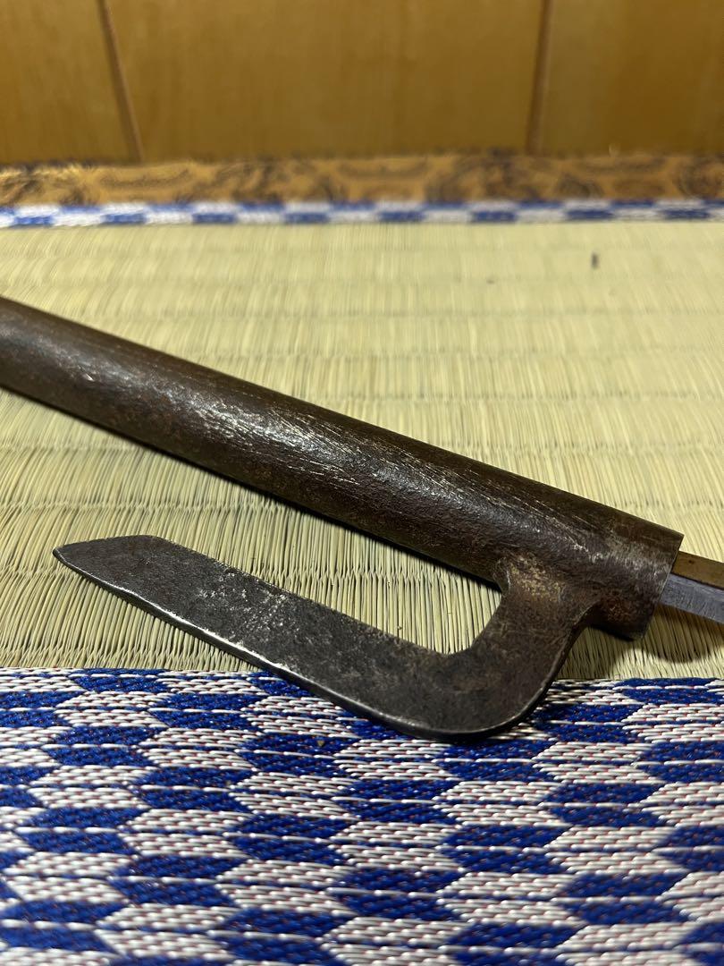 仕込み　十手　仕込　武具　古美術　骨董　珍品　兜割