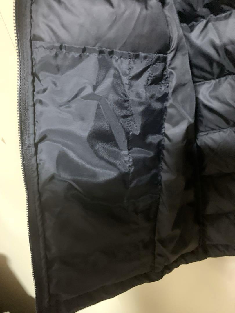 【新品タグ付き】adidas ダウンジャケット フード付き☆S☆黒☆アウター防寒