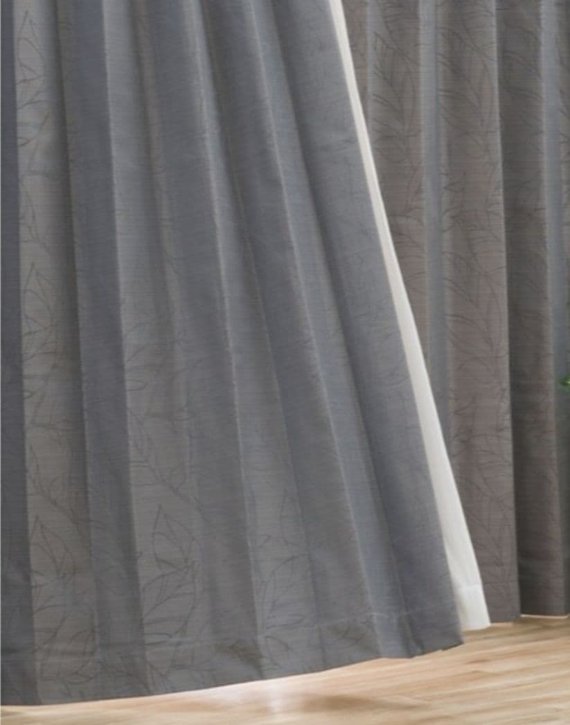 ニトリ　カーテン　グレー　200 新品 ニトリ グレーカーテン 遮光 100×200 4枚セット