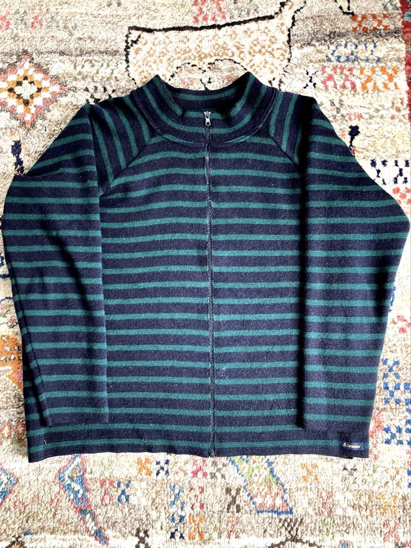 ◾️フランス製 Le Minor ウールジップニット｜WOOLMARK付・ルミノア
