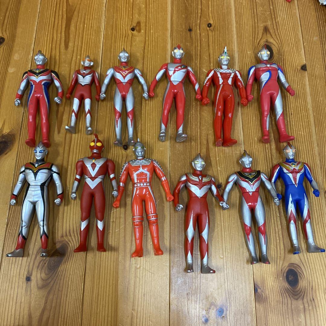 【４０体】ウルトラマンシリーズソフビ、フィギュア、玩具まとめ売り　円谷プロ