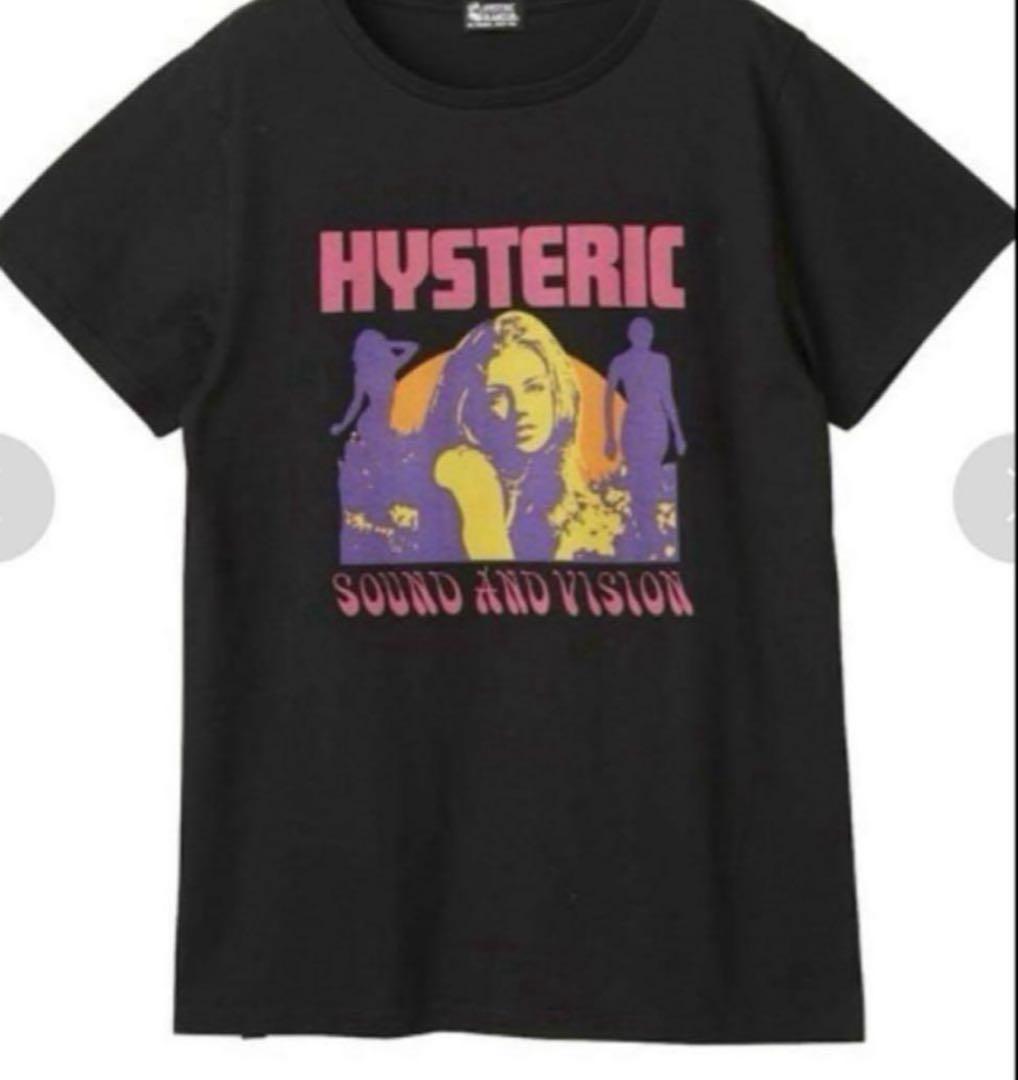HYSTERIC SOUND AND VISION Tシャツ ブラック