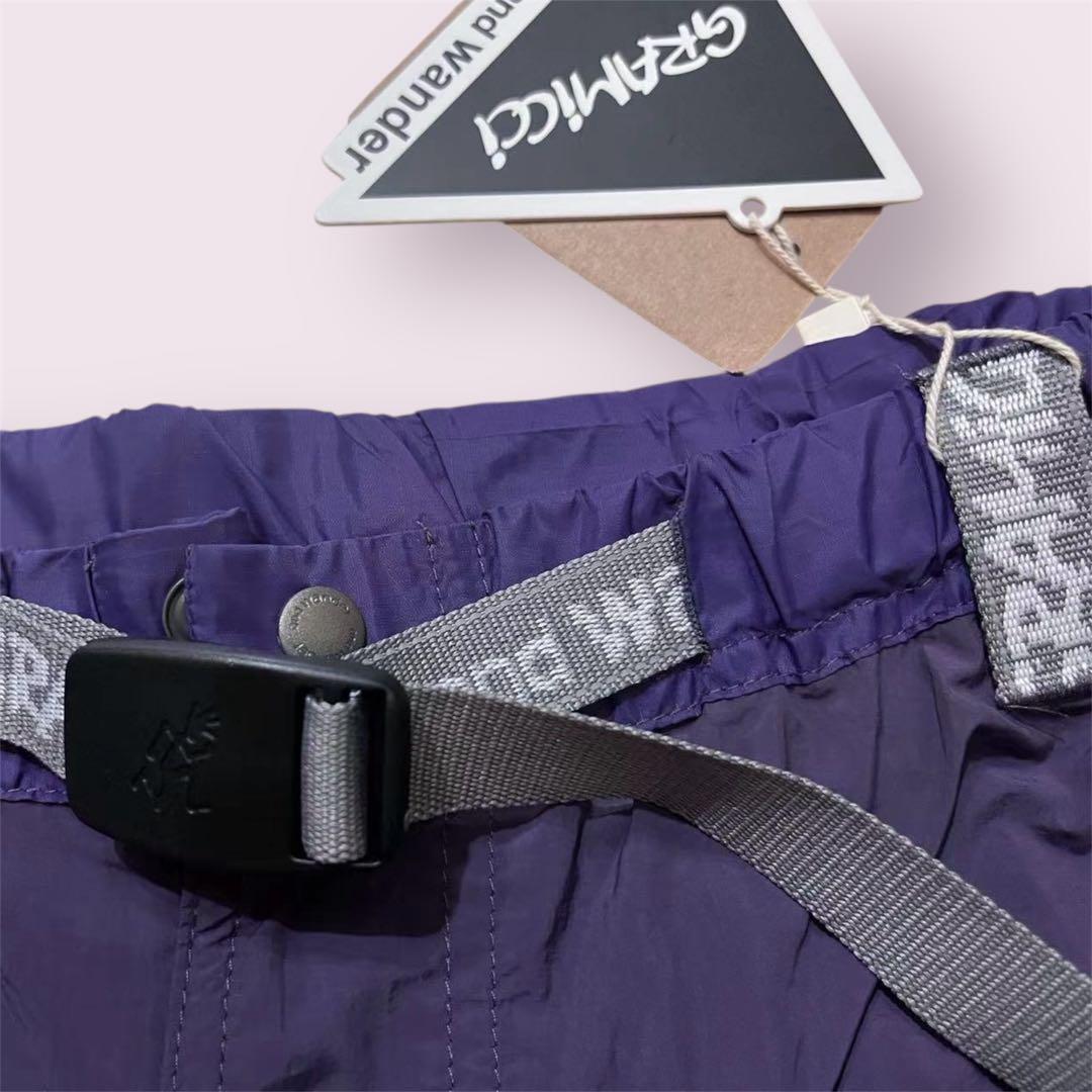 wander パープルショートパンツ