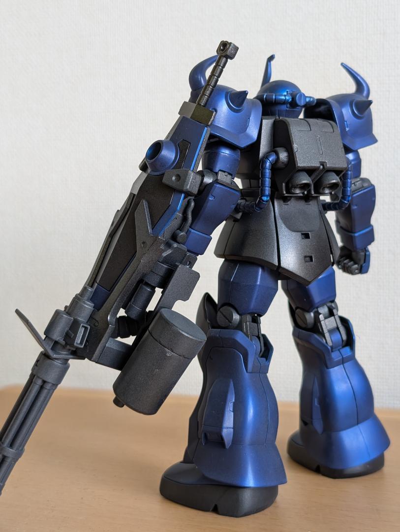 HG グフカスタム 完成品 マットキャンディ塗装済