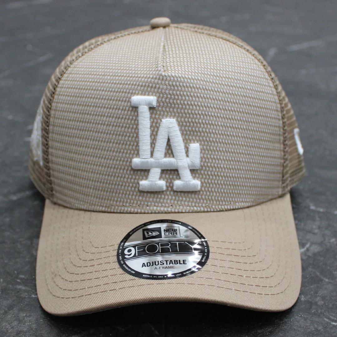 NEW ERA LA ドジャース メッシュキャップ 海外モデル キャメルベージュ