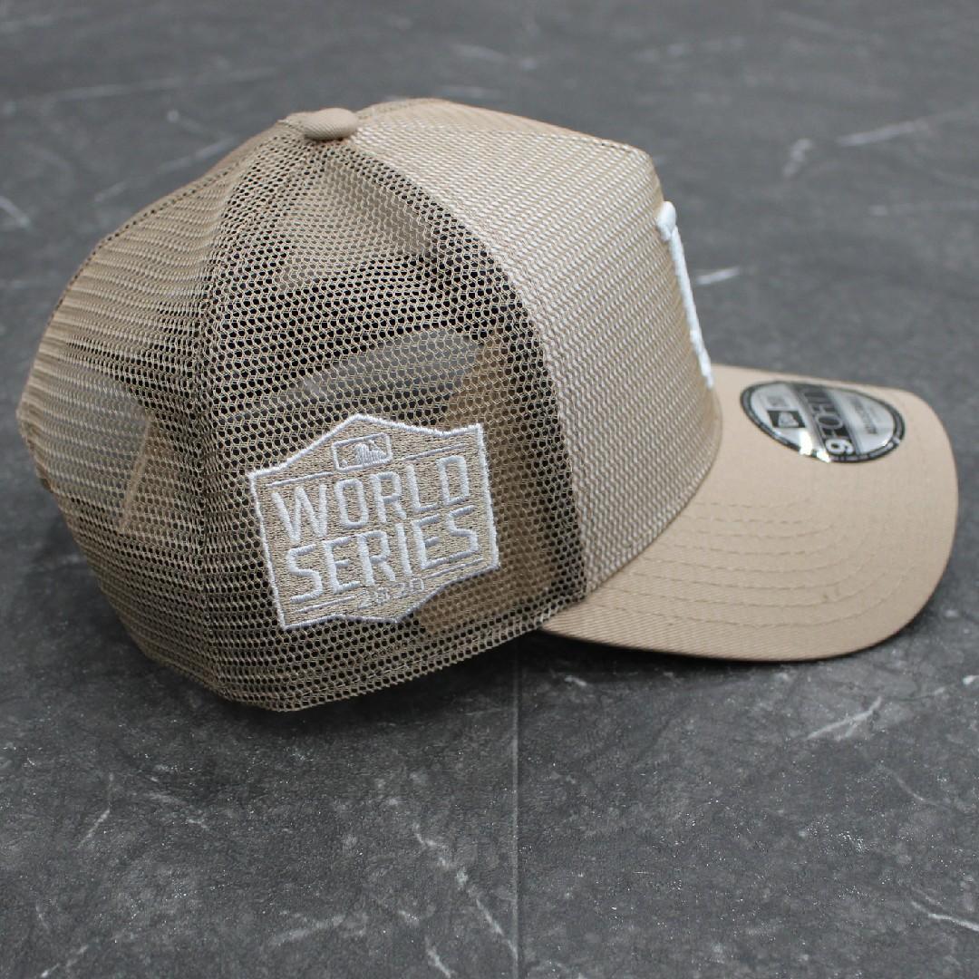 NEW ERA LA ドジャース メッシュキャップ 海外モデル キャメルベージュ