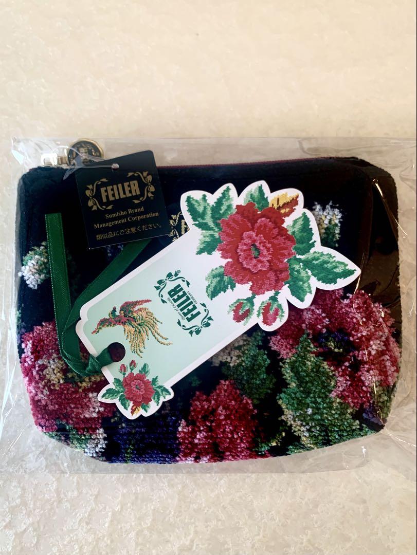 お値下げ！FELIER 花柄刺繍ポーチ 6点セット - メルカリ