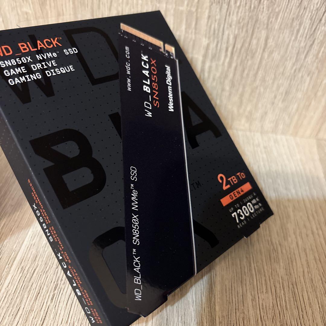 新品未開封✨ウエスタンデジタル sn850x ssd 2TB