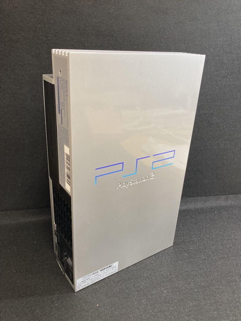 【ジャンク扱】PlayStation 2 本体 シルバー ゲームソフト付き