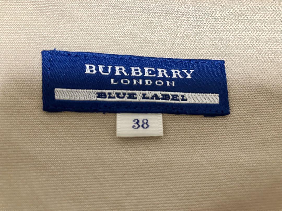 BURBERRY BLUE LABEL フレアスカート チェック 38