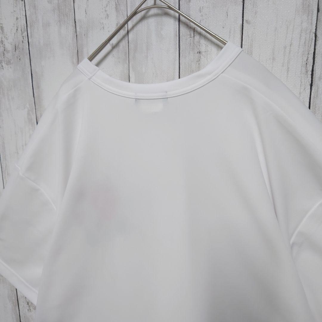 【美品】コムデギャルソンオムプリュス　薔薇　刺繍　ジャージ　Tシャツ　白