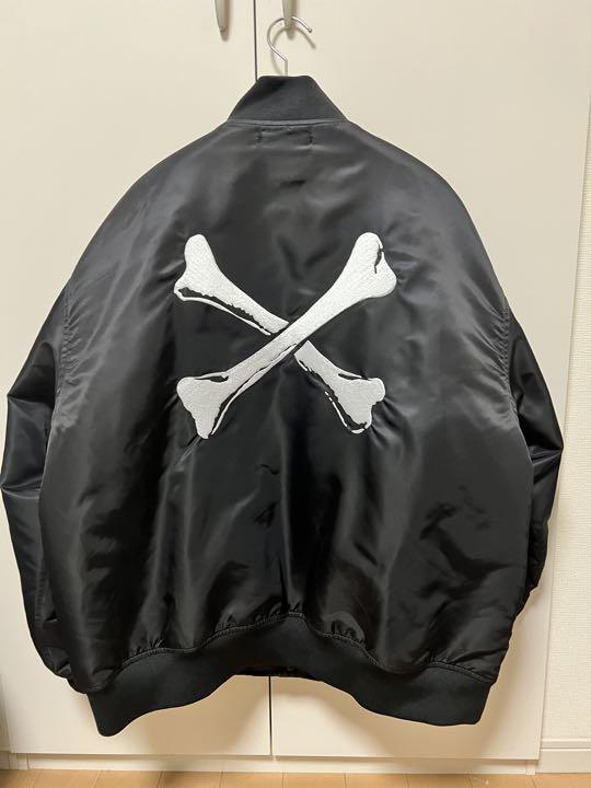 wtaps team jacket black