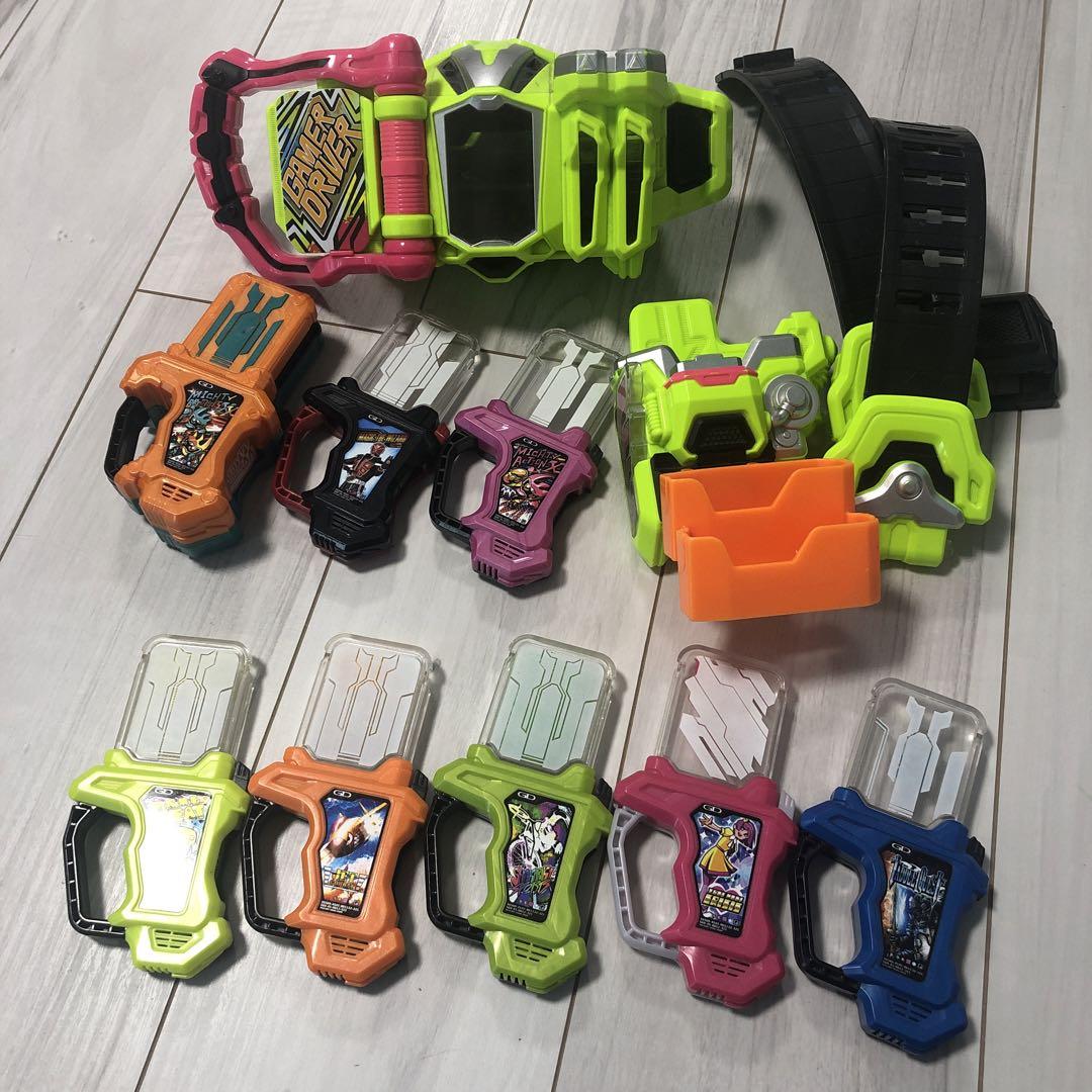仮面ライダー エグゼイド ベルトセット ガシャット