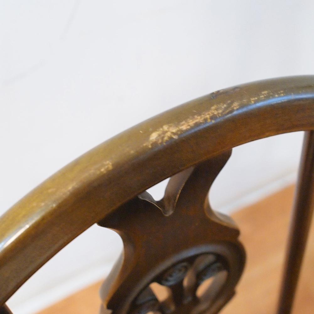 希少 イギリスビンテージ アーコール/ercol エルム材 シスルバック チェア