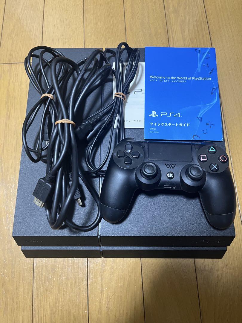 PlayStation 4 本体 コントローラー、ケーブル付き