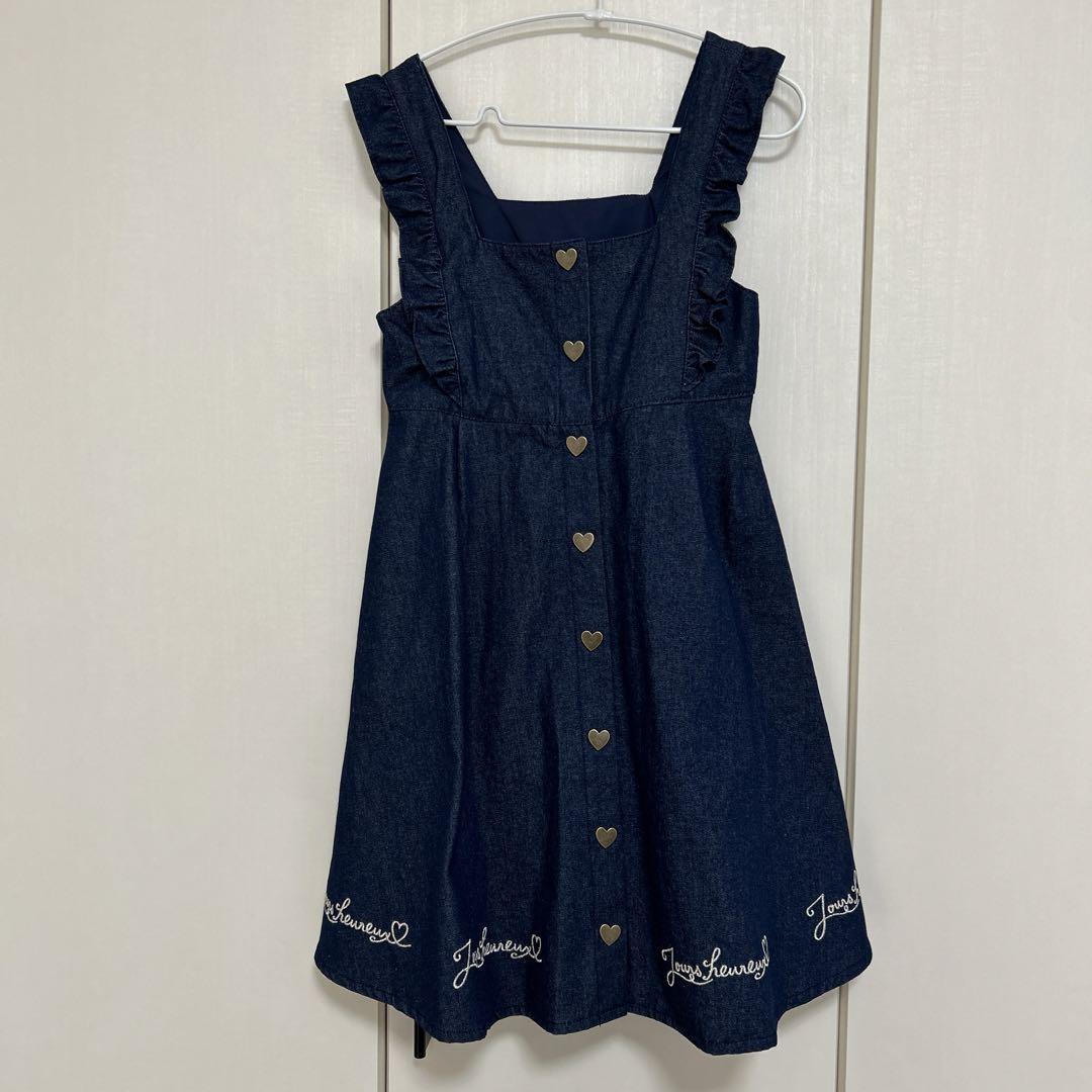 新品☆エニィファム☆140☆フリル ジャンパースカート|mercariメルカリ
