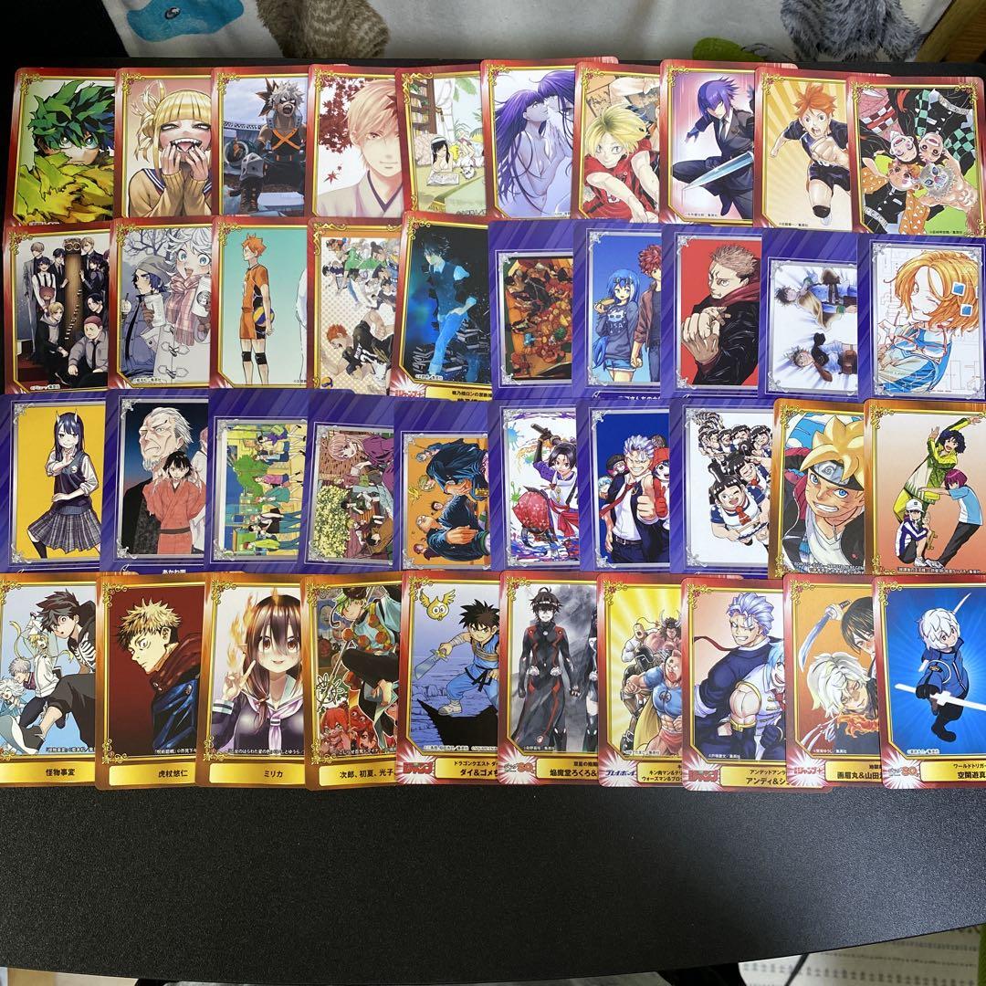 M746】ジャンプフェアなど カード 90枚まとめ売り 集英社