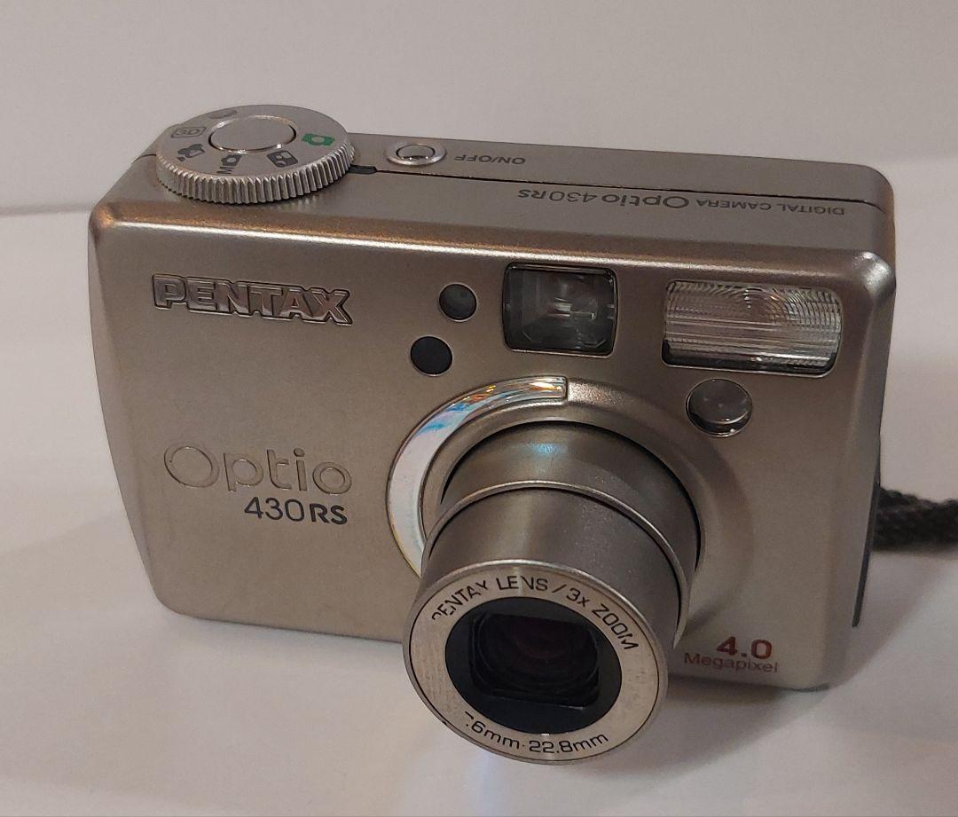 PENTAX Optio430RS コンパクトデジカメ　平成レトロ
