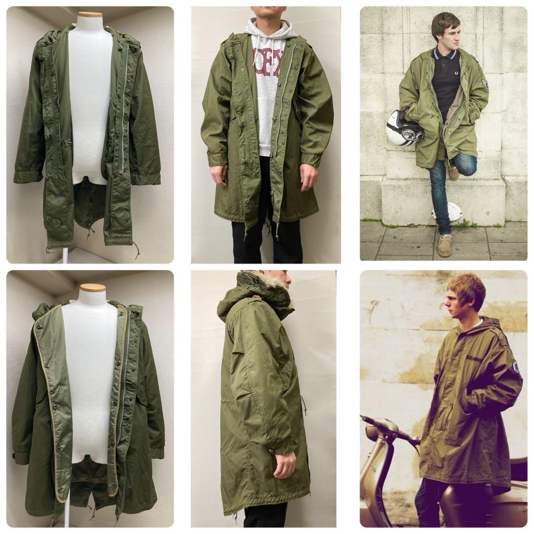 【美品★SMALL】米軍実物 M51 フィッシュテール モッズコート S 後期型
