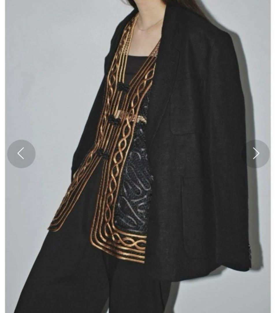 TODAYFUL Embroidery Middle Vest