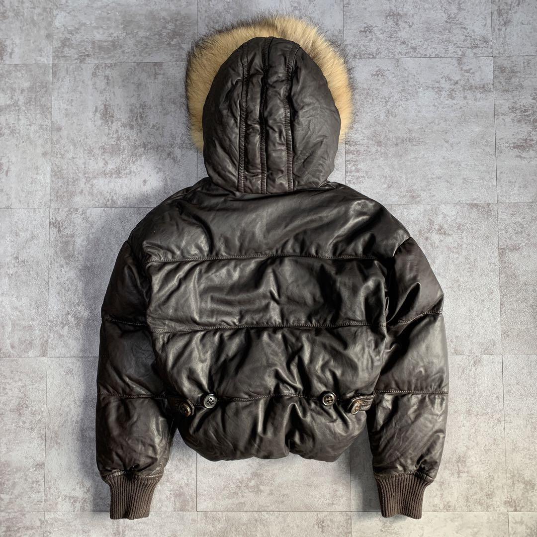 ジャケット・アウター archive DSQUARED2 N2B leather down Jkt