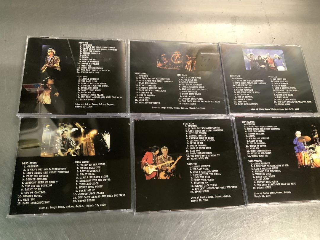 The Rolling Stones★Japan Tour 1998 12CD
