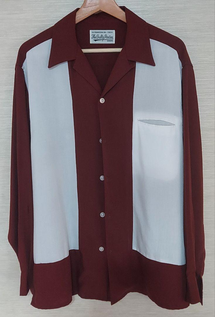 ワコマリア TWO-TONE 50'S SHIRT L/S(TYPE-4)
