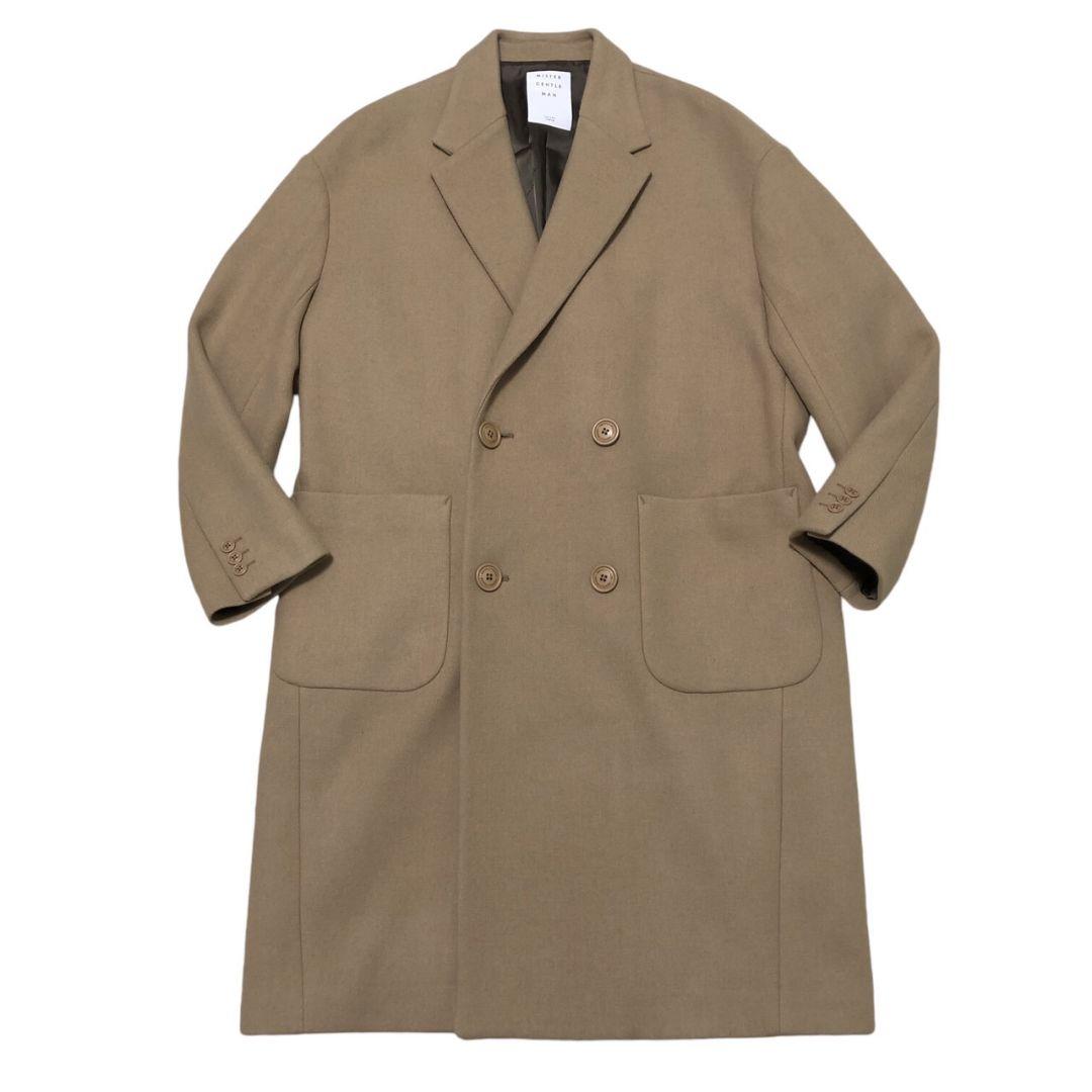 美品✨MISTER GENTLE MAN コクーンチェスターコート ベージュ L