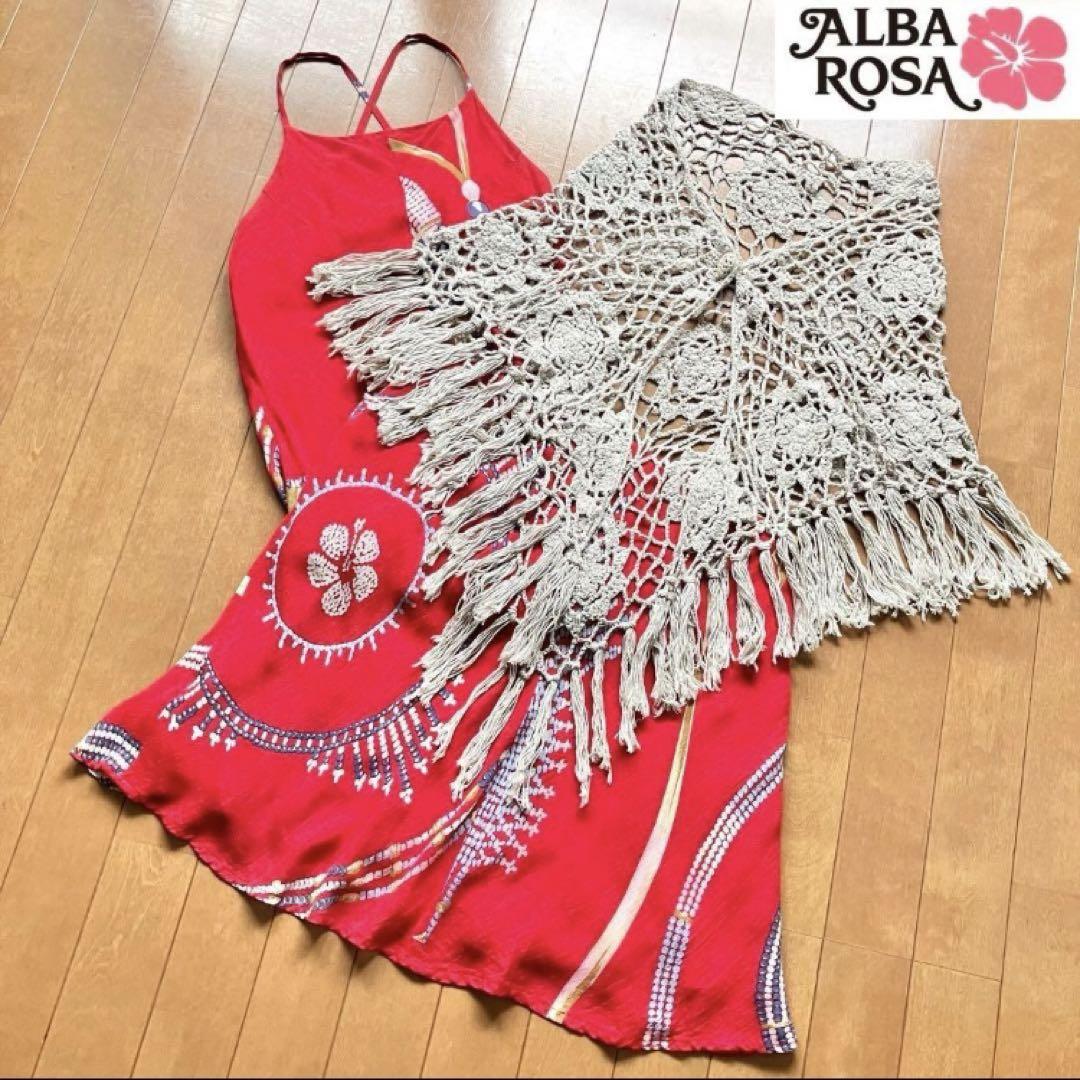 ALBA ROSA アルバローザ　ワンピース ALBA ROSA - アルバローザワンピース 最終価格の通販 by