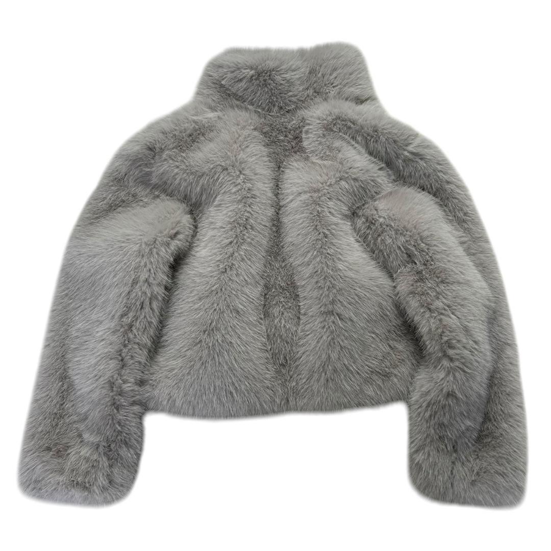 ZARA 2024ファーコート M 新品