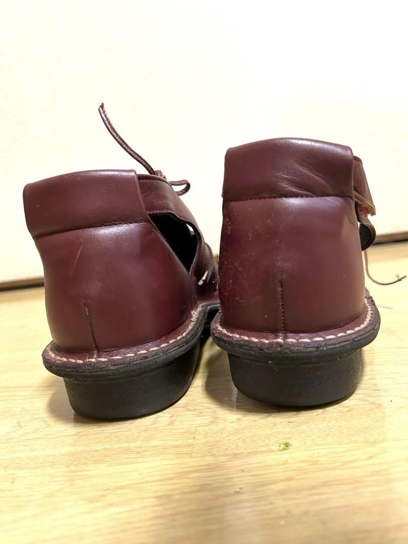 本革 日本製 ST.RELAX グラディエーターサンダル 靴