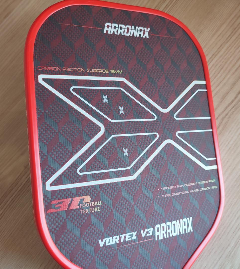 ARRONAX USAP承認 ピックルボール パドル 18K生カーボンファイバー