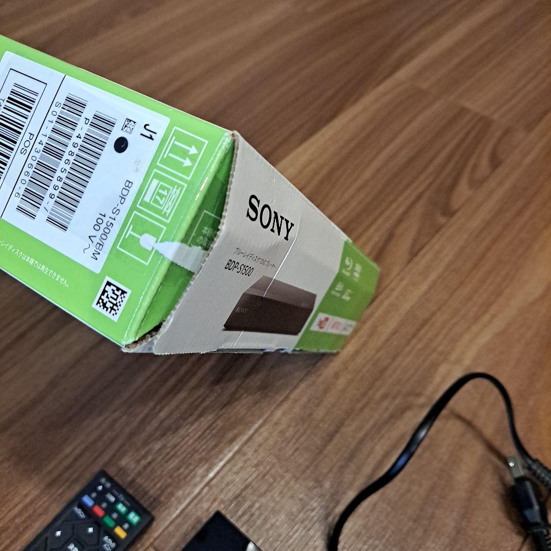 【中古品】SONY BDP-S1500 ブルーレイプレーヤー