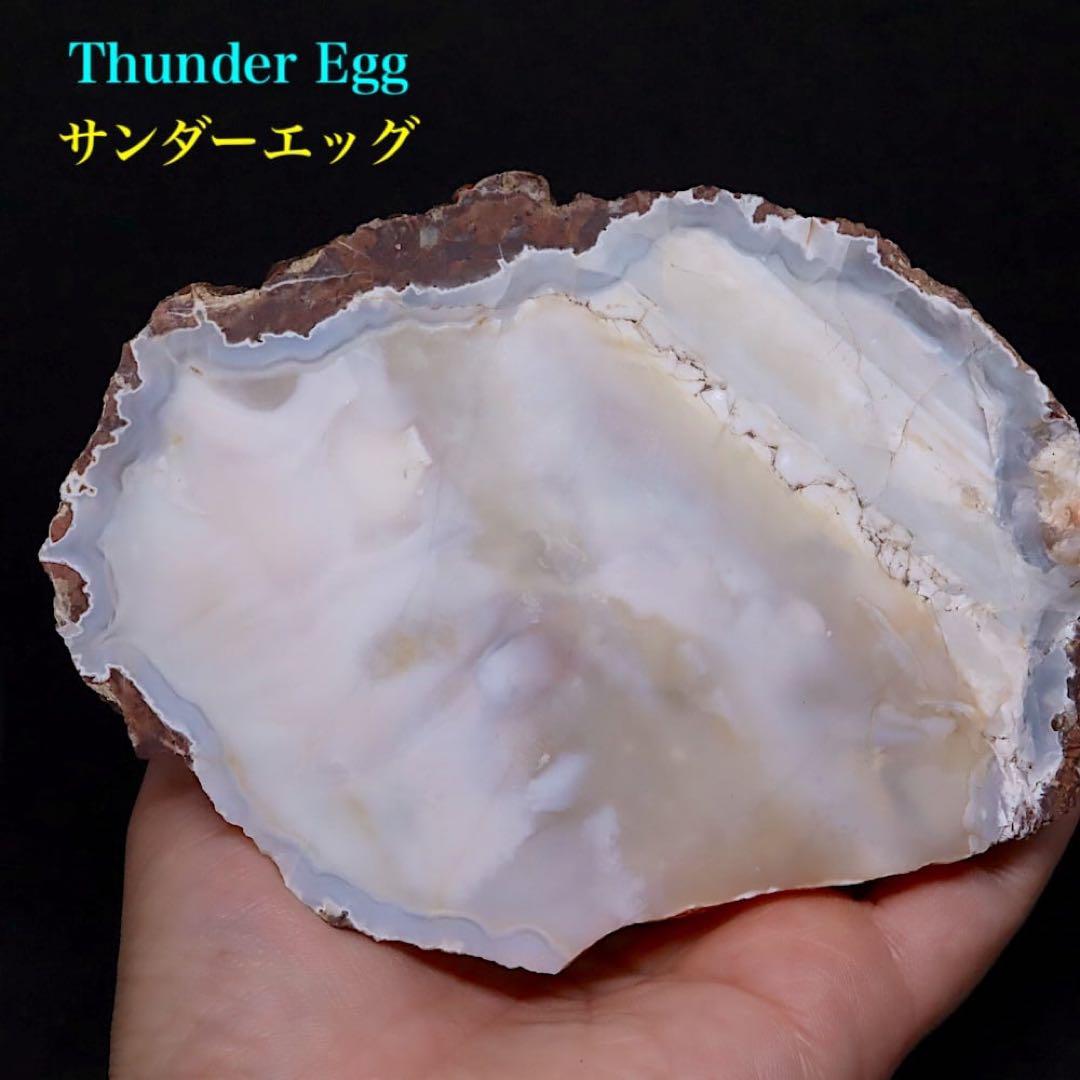 大きい！オレゴン州産 サンダーエッグ 500.6g AG351 瑪瑙天然石 原石