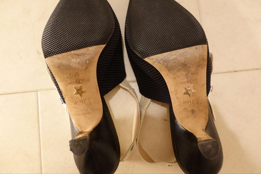 Dior　スリングバックパンプス 37.5