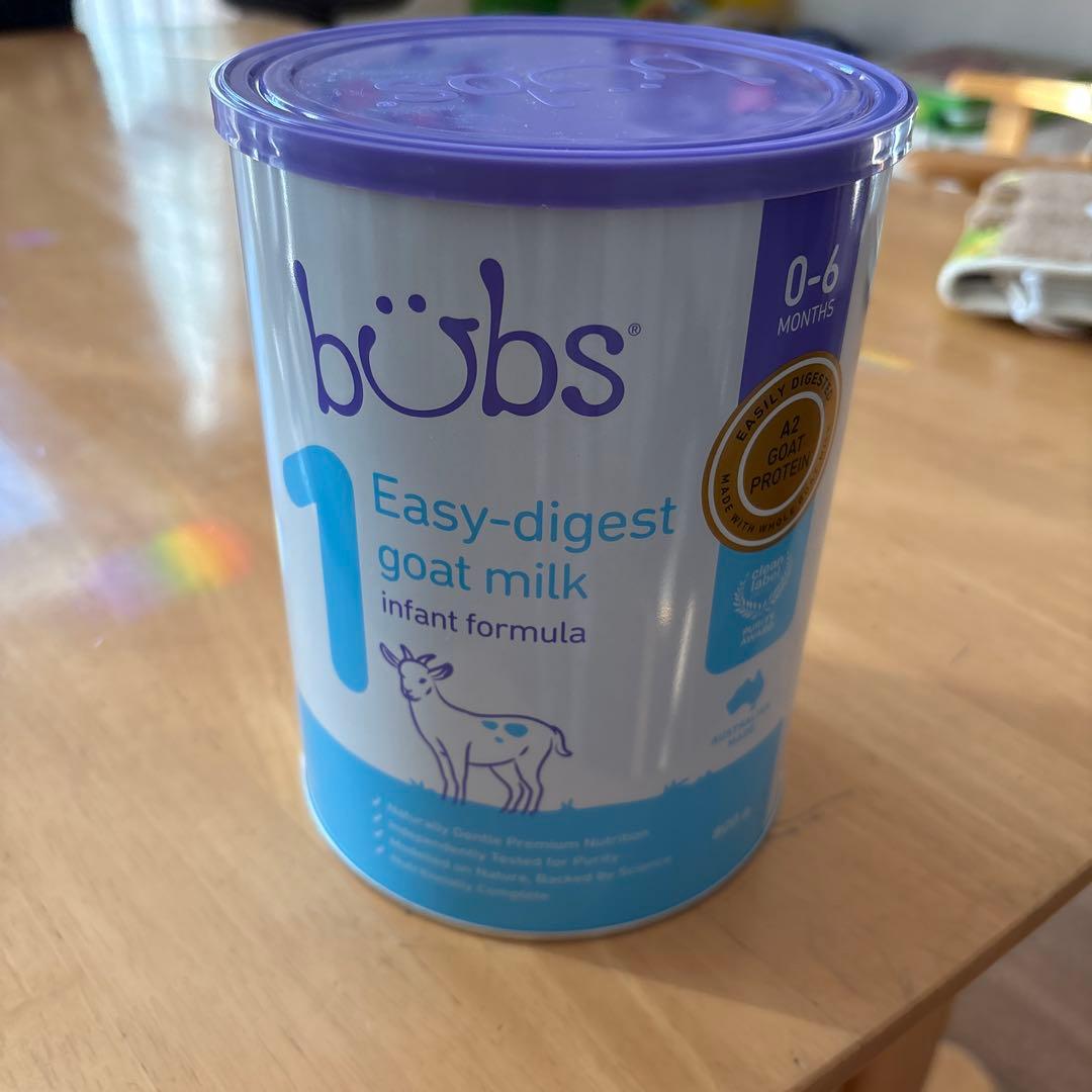 bubs Easy-digest goat milk 1