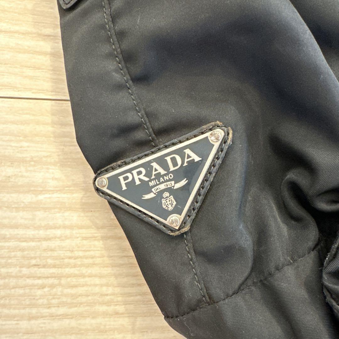 PRADA  ボストンバッグ　オールド　エンブレム入り