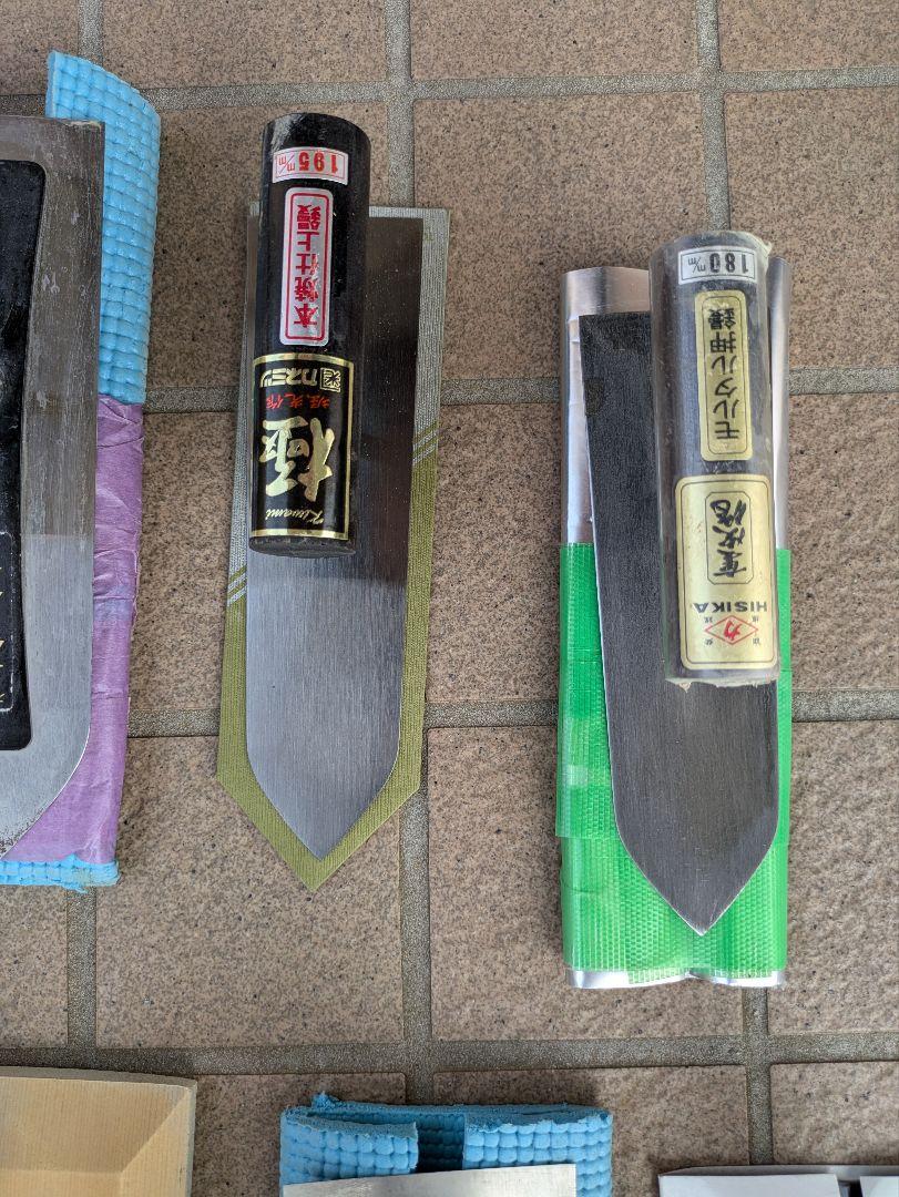 ヒシカ、カネミツ左官鏝セット