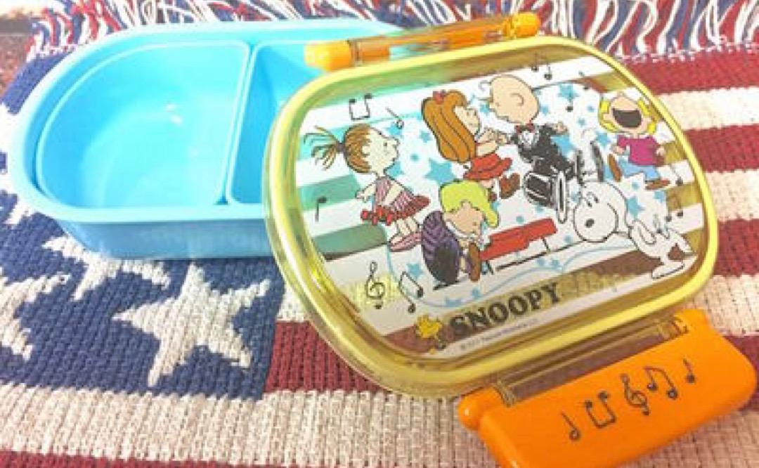 スヌーピー  SNOOPY グッズ 1段ランチボックス sk0021