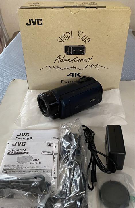JVCKENWOOD JVC ビデオカメラ 4K撮影 防水 GZ-RY980-A