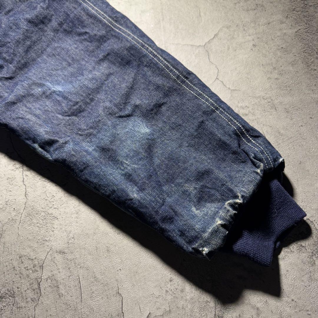 ジャケット・アウター OCTOPUS ARMY DENIM N2B flight jacket