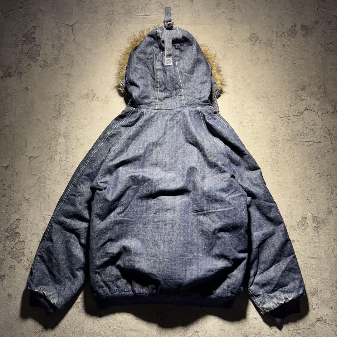 ジャケット・アウター OCTOPUS ARMY DENIM N2B flight jacket