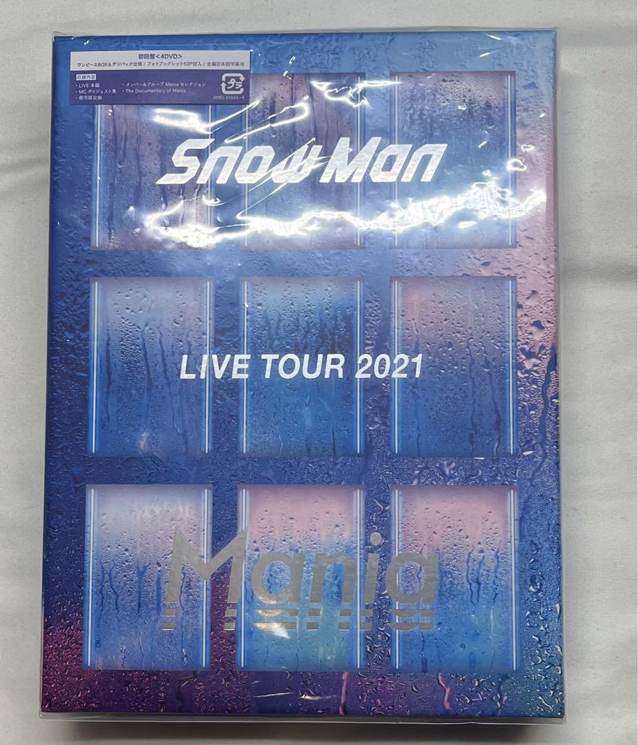 LIVE DVD＆Blu-ray「Snow Man LIVE TOUR 2021 Mania」 - DISC