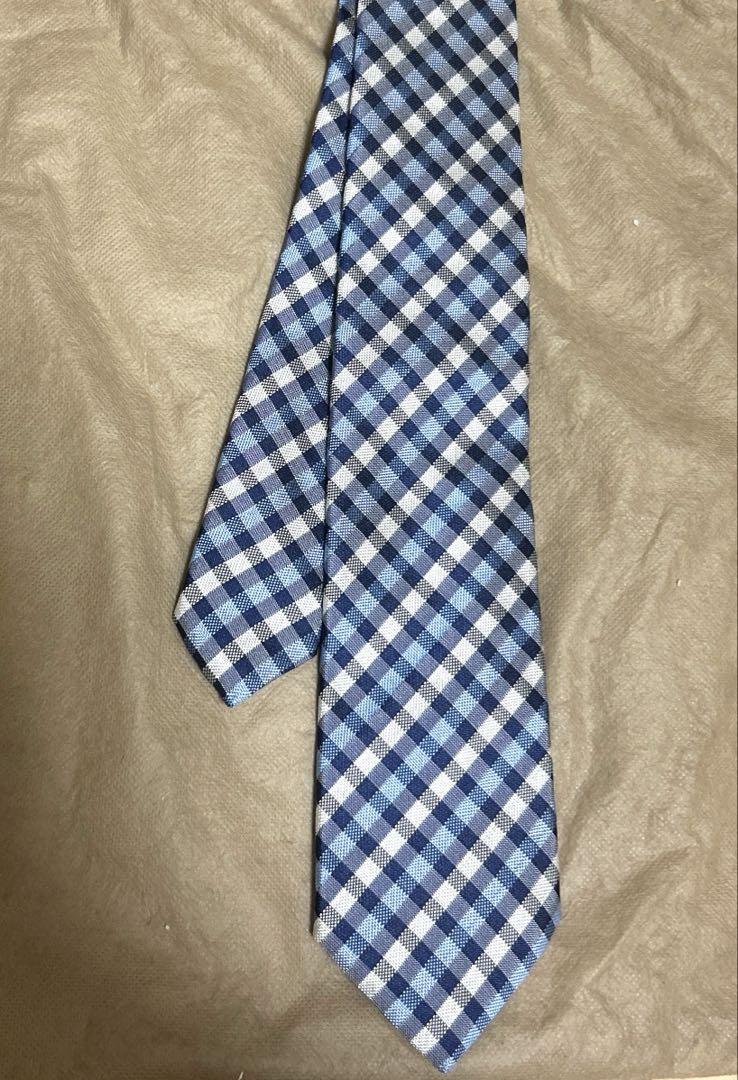 【新品　極美品】ネクタイ　ポールスミス　Paul Smith　シルク　チェック柄